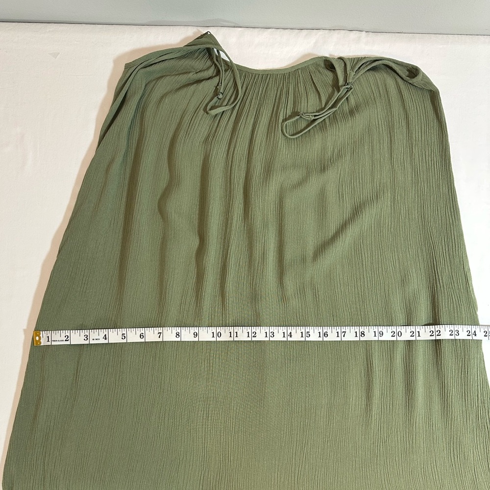 Z-Supply Maxi Dress Green Moss Size M - Picture 12 of 15